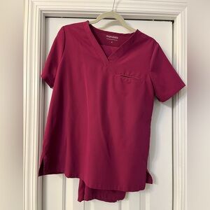 Mandala Sangria Scrub Set